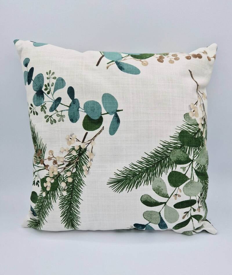 Coussin feuilles