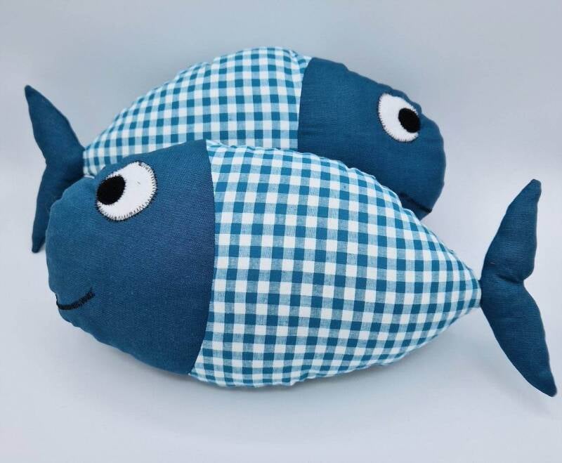 Coussins poisson d&#039;avril 