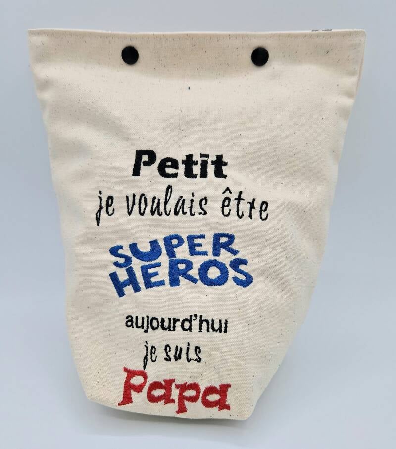 Pochon papa pour la maternité