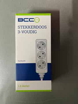 BCC stekkerdoos 3-voudig