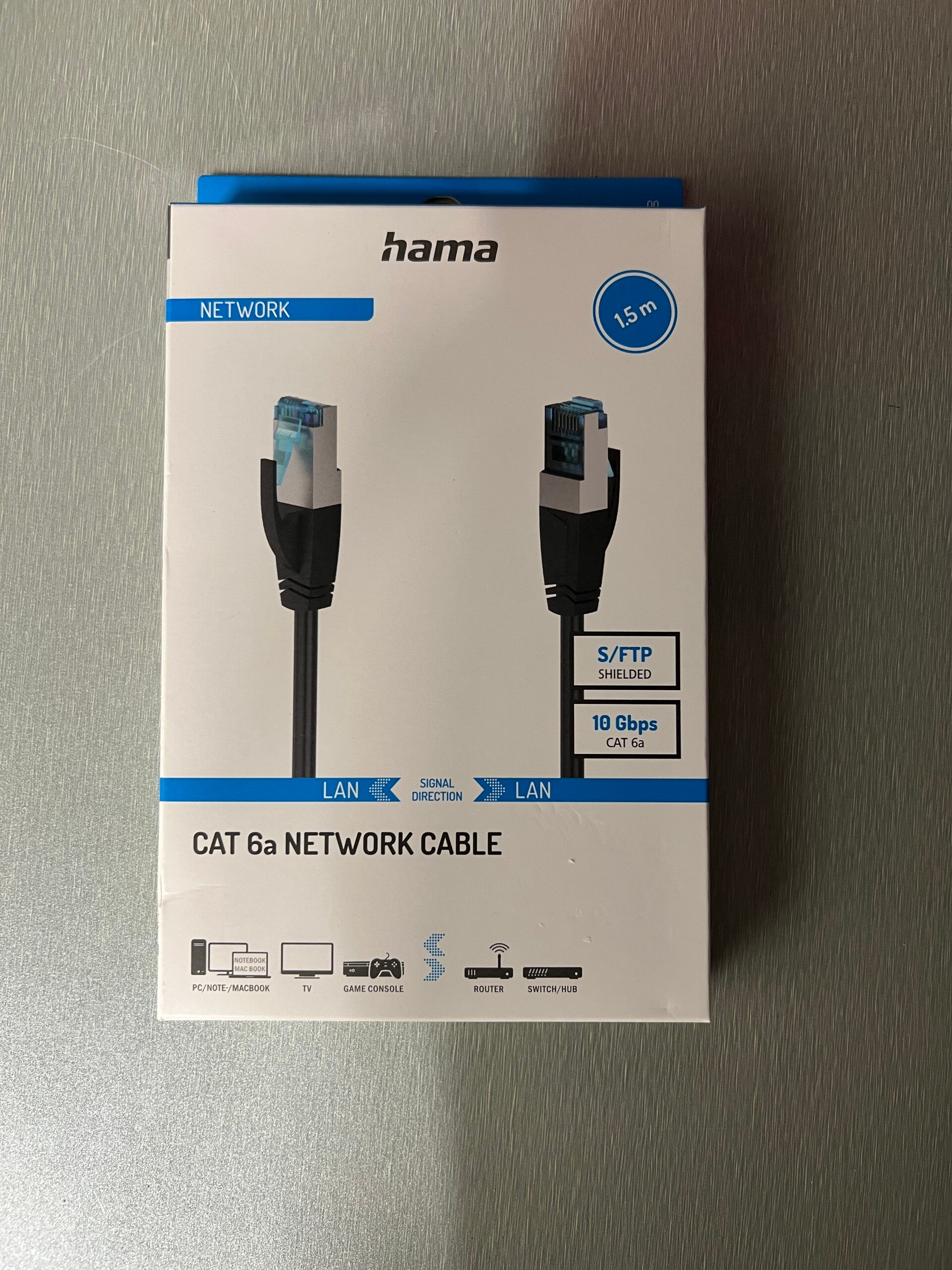 Hama internetkabel CAT6a