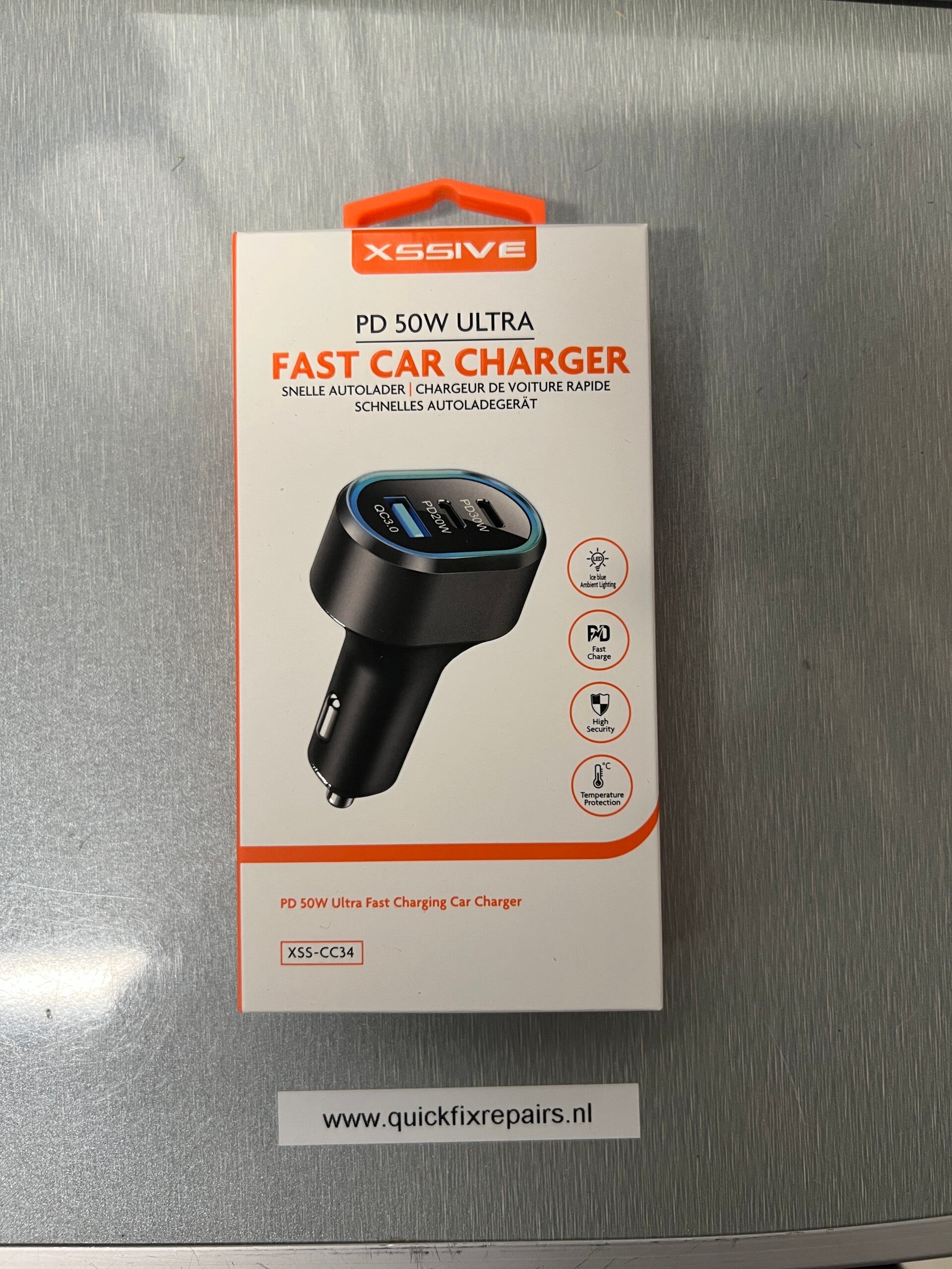 Xssive auto oplader 50W