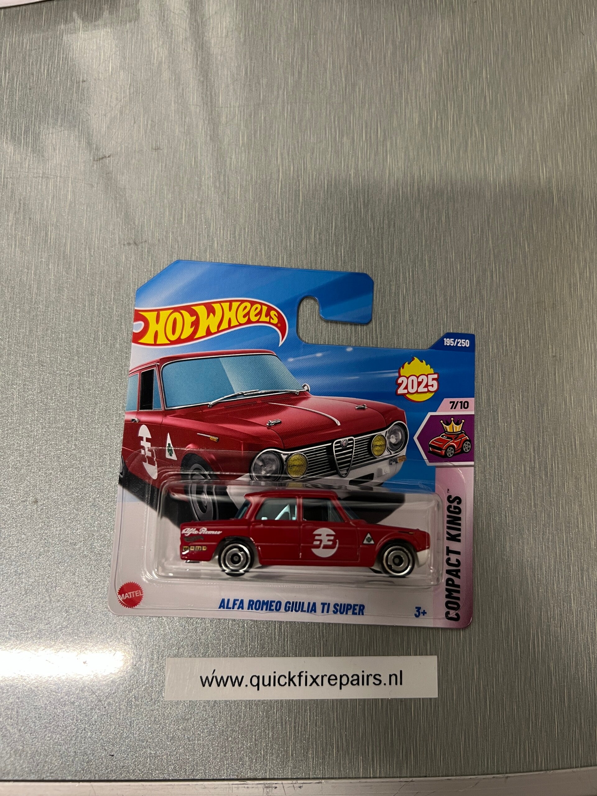HotWheels Alfa Romeo Giulia TI Super