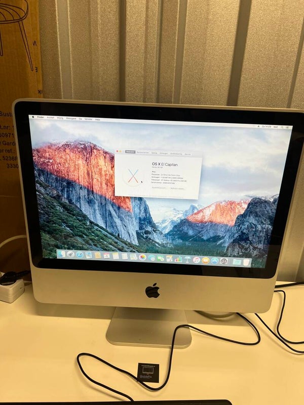 2009 imac 20 inch