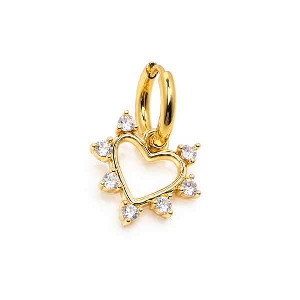 the party heart earring