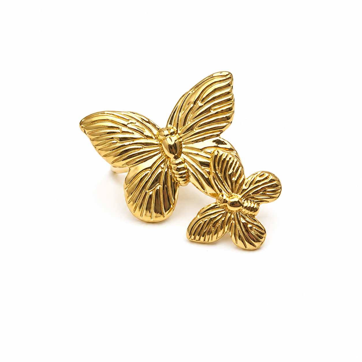 the butterfly earring