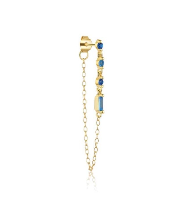 the blue earring