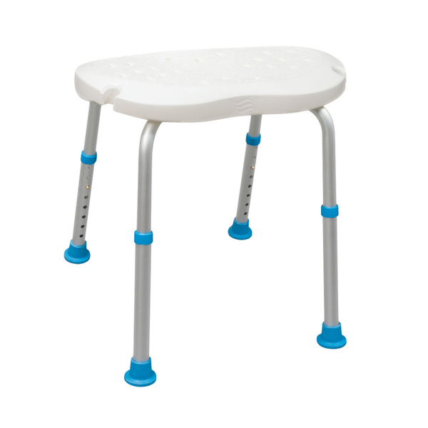 Siège de bain ergonomique réglable sans dossier