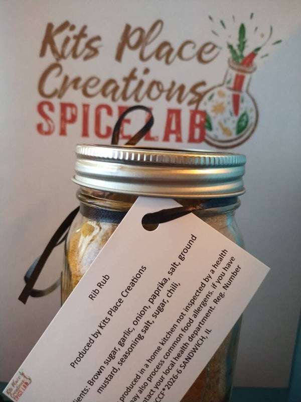 Rib rub jar