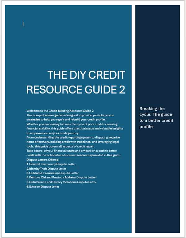 The Credit Resource Guide 2