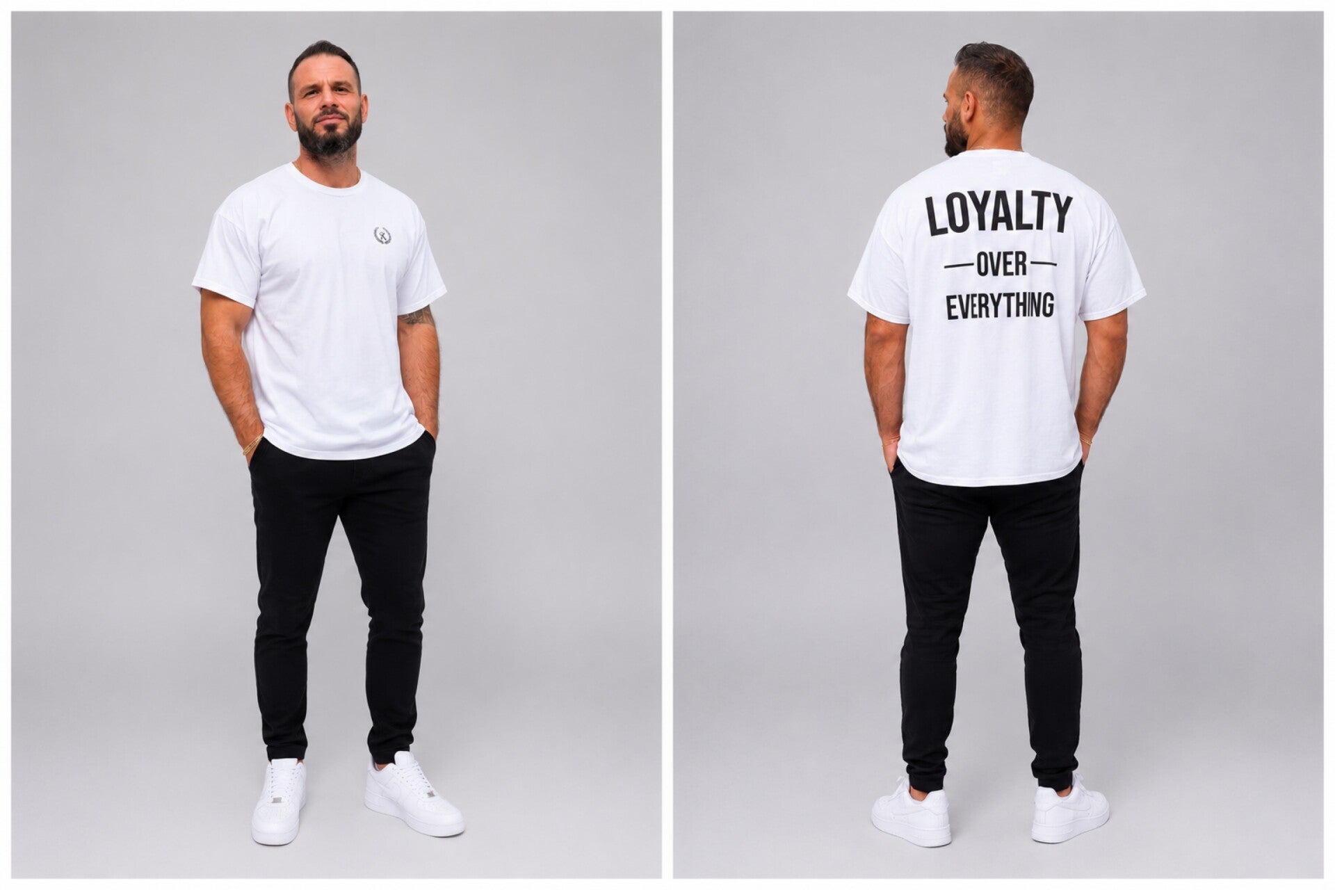 FS Streetwear – 'LOYALTY OVER EVERYTHING' T-Shirt | Basic Collection