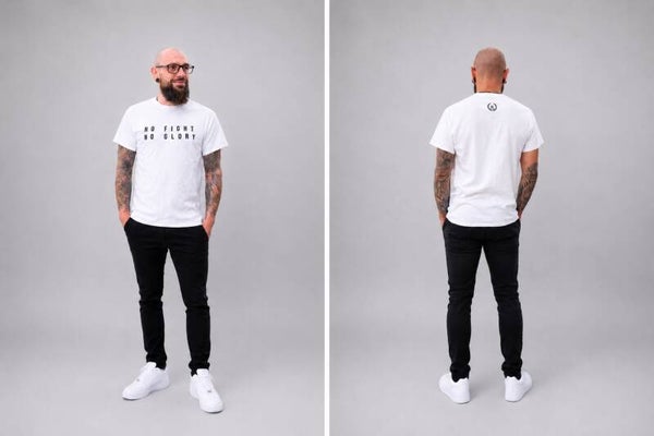 FS Streetwear – 'NO FIGHT, NO GLORY' T-Shirt | Minimal Collektion