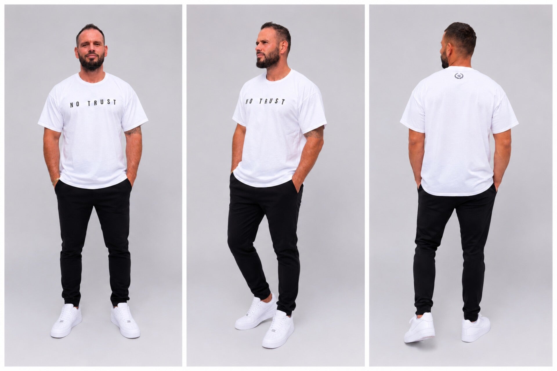 FS Streetwear – 'NO TRUST' T-Shirt | Minimal Collection