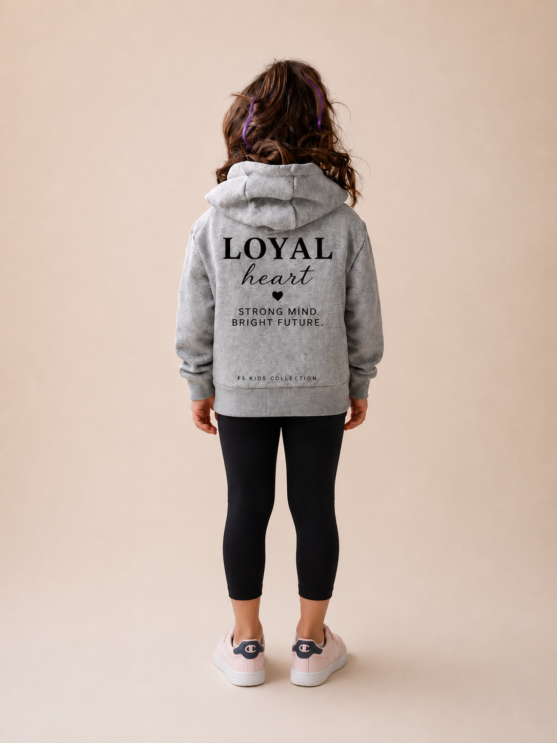 FS Streetwear Kids - 'LOYAL HEART' Zip Hoodie – Basic Collection