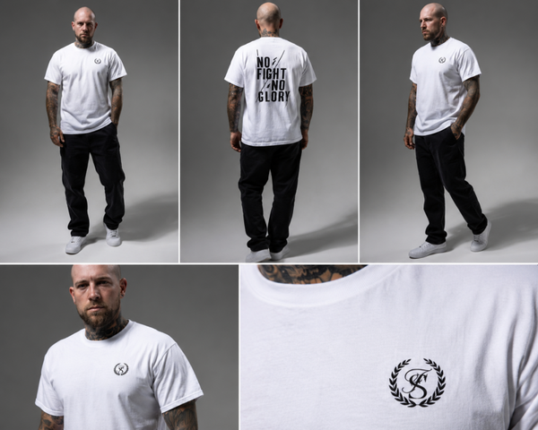 FS Streetwear – 'NO FIGHT/ NO GLORY' T-Shirt | Basic Collektion