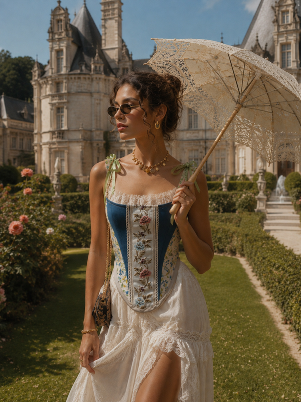 CORSET LE JARDIN DE LOUISE