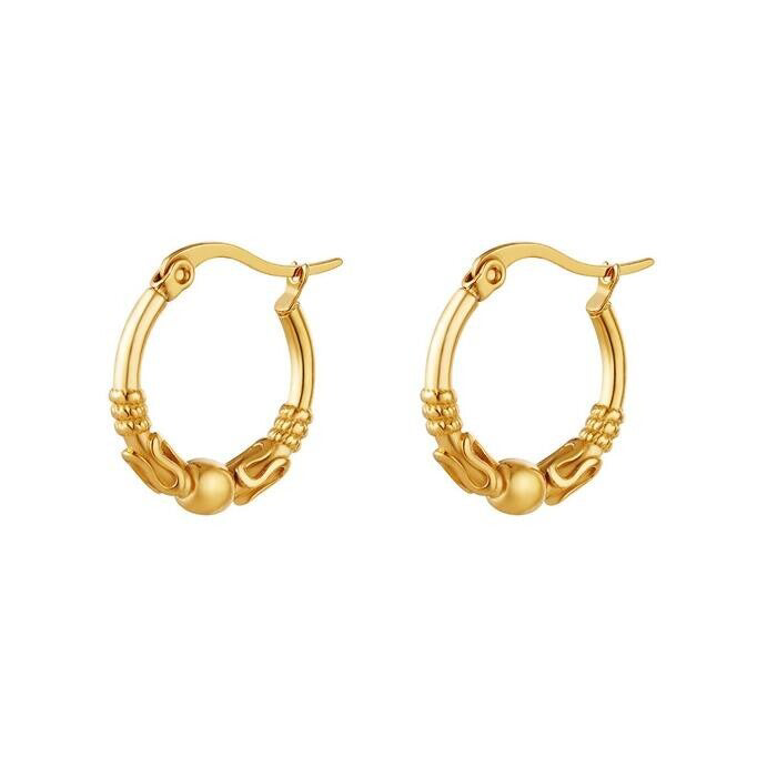 Small Bali Hoops Gold