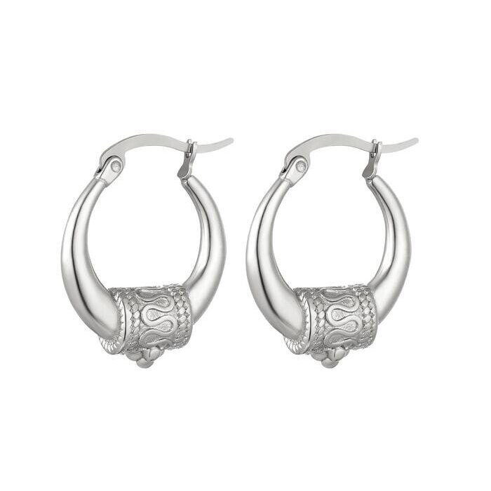 Indian Vibes Earrings Silver