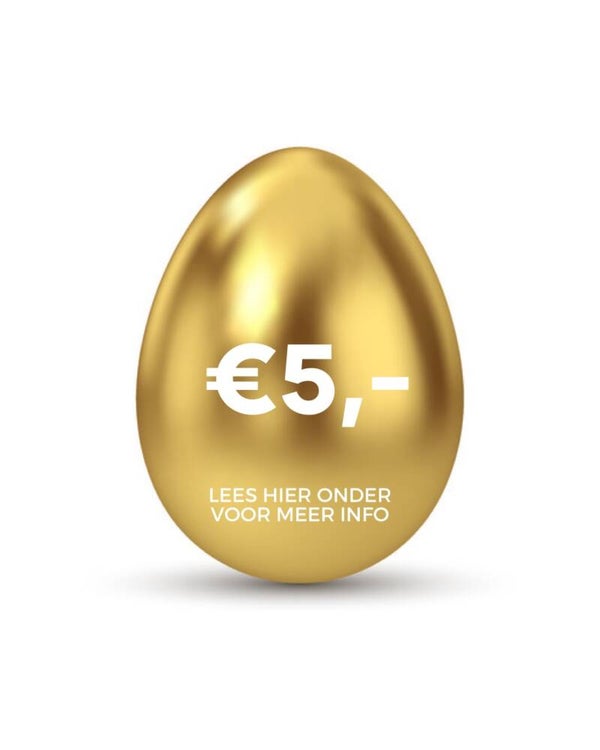 €5,- korting