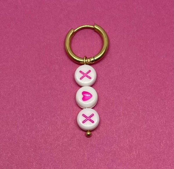 XOX one piece Earring