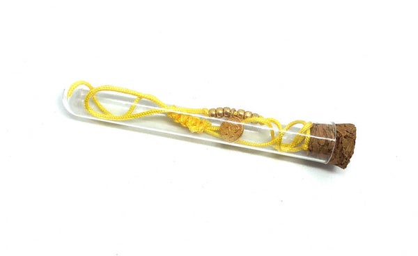 Yellow Bracelet in tube