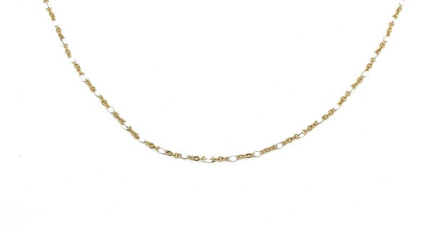 White/Gold Necklace