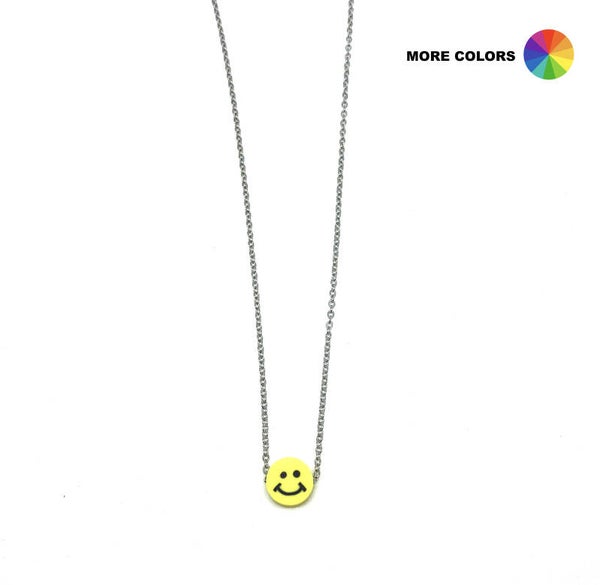 Necklace Smiley Silver