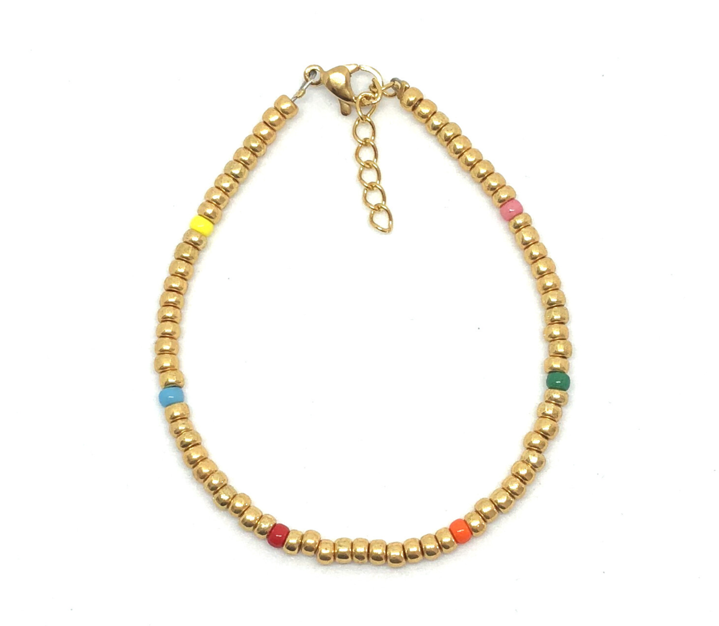 Gold Colorful Bracelet