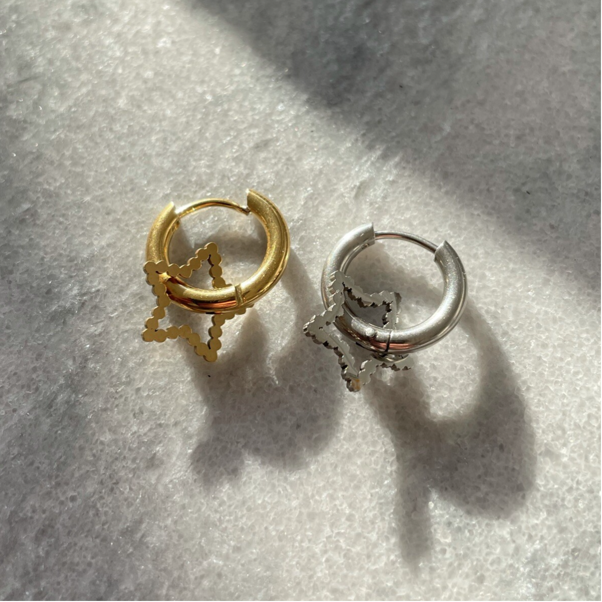 Star One piece Earrings