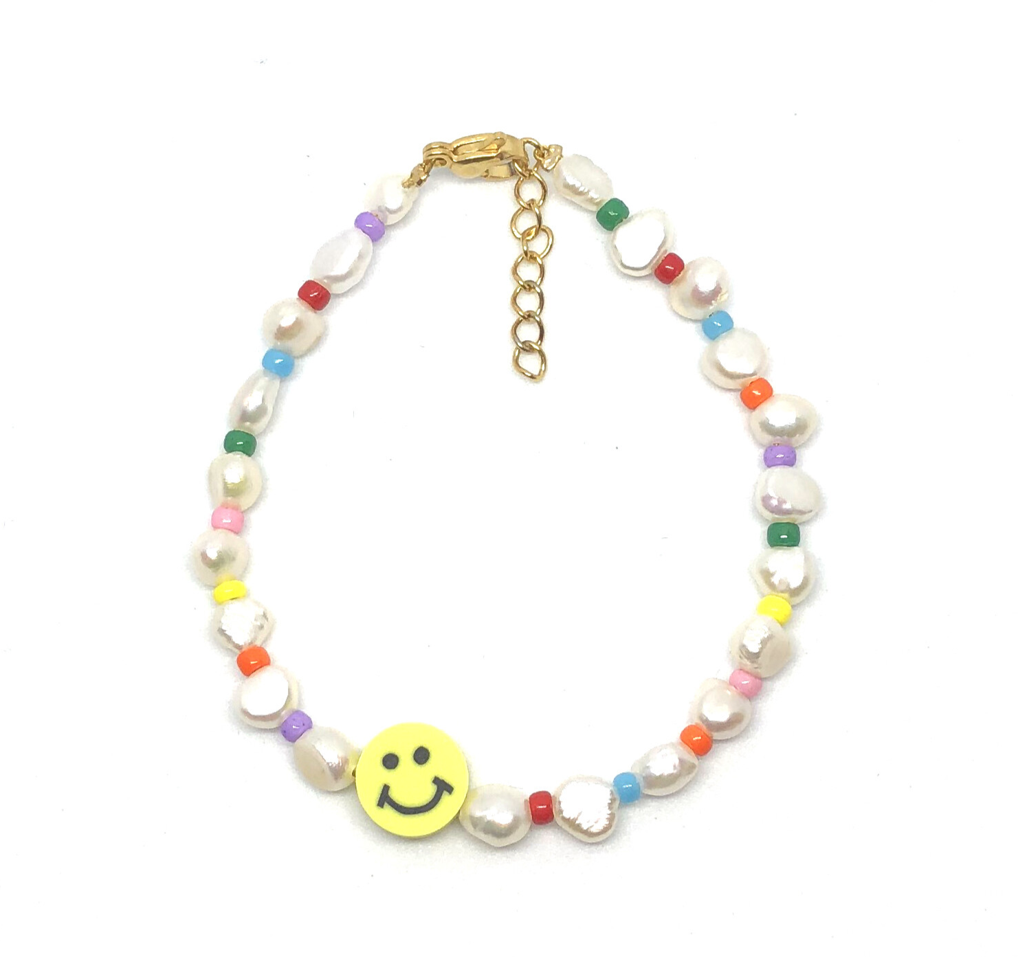 Rainbow smile bracelet
