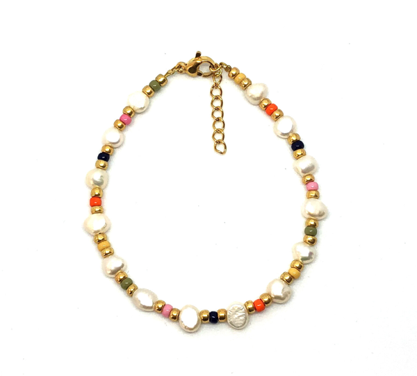 Colorful Pearl Bracelet