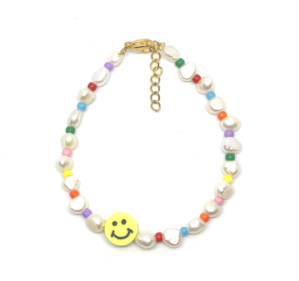 Rainbow smile bracelet