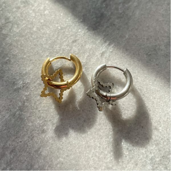 Star One piece Earrings