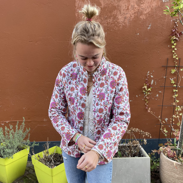 Pink Flower Jacket