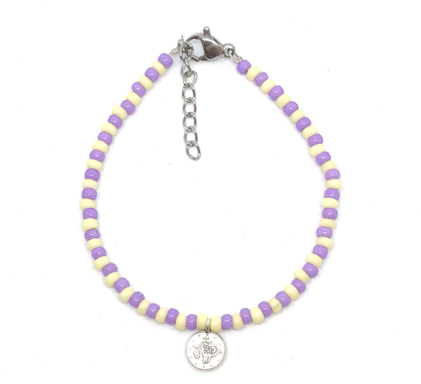 Bracelet Purple/Yellow