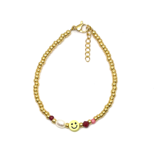 Little smiley Red Bracelet