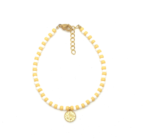 Yellow/White Bracelet