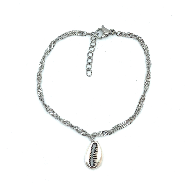 Silver Shell Bracelet