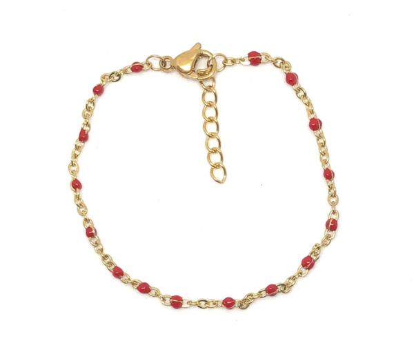 Red/Gold Bracelet