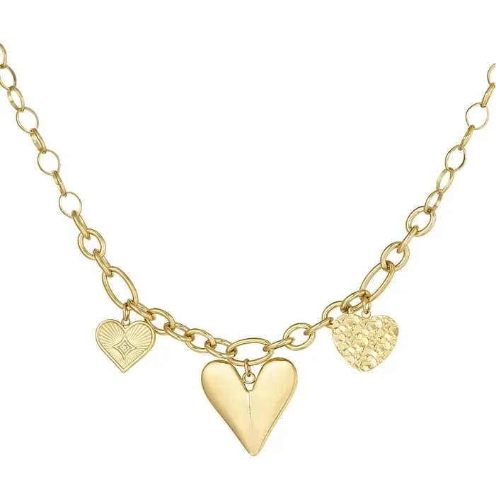 Triple heart Necklace