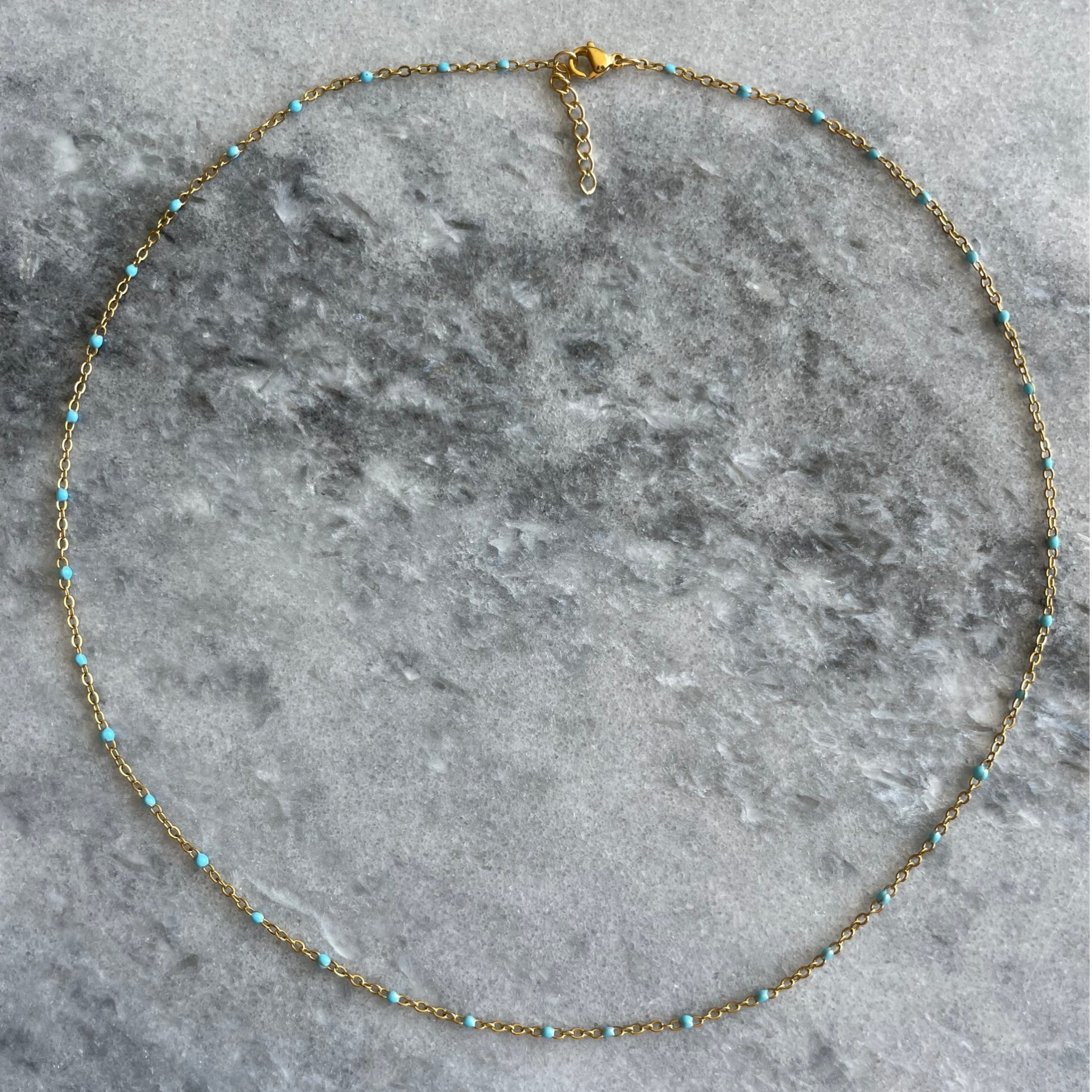 Small blue Necklace