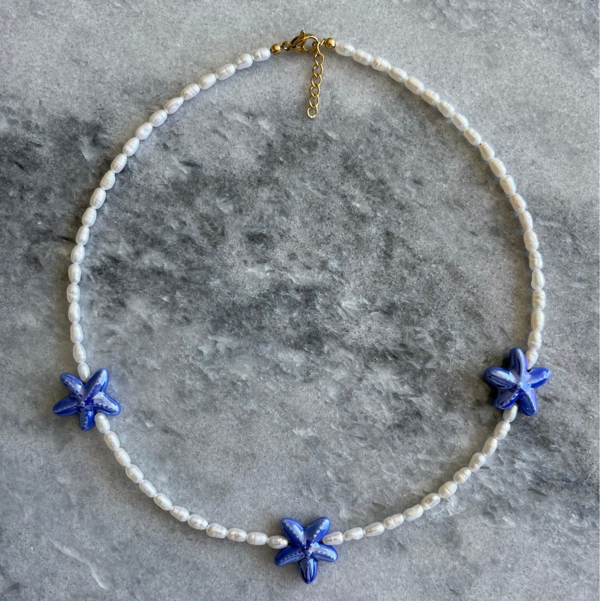 Pearl Starfish Necklace