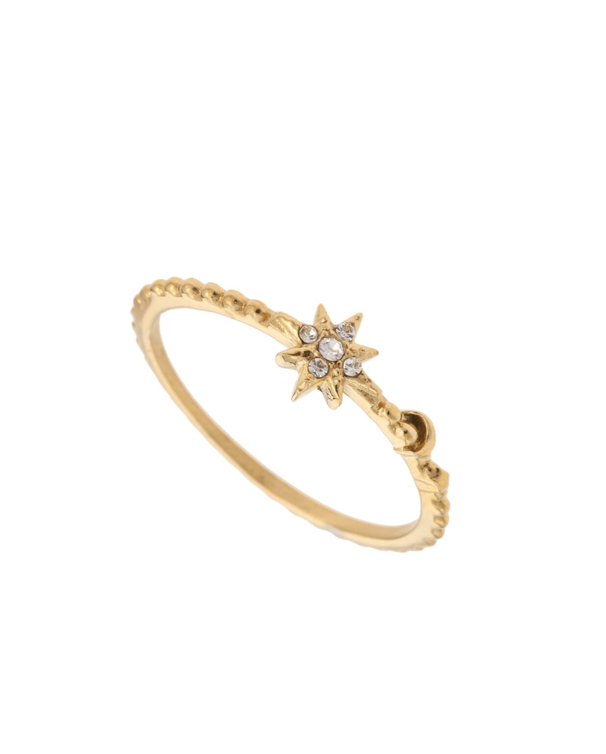 Little star and moon Ring