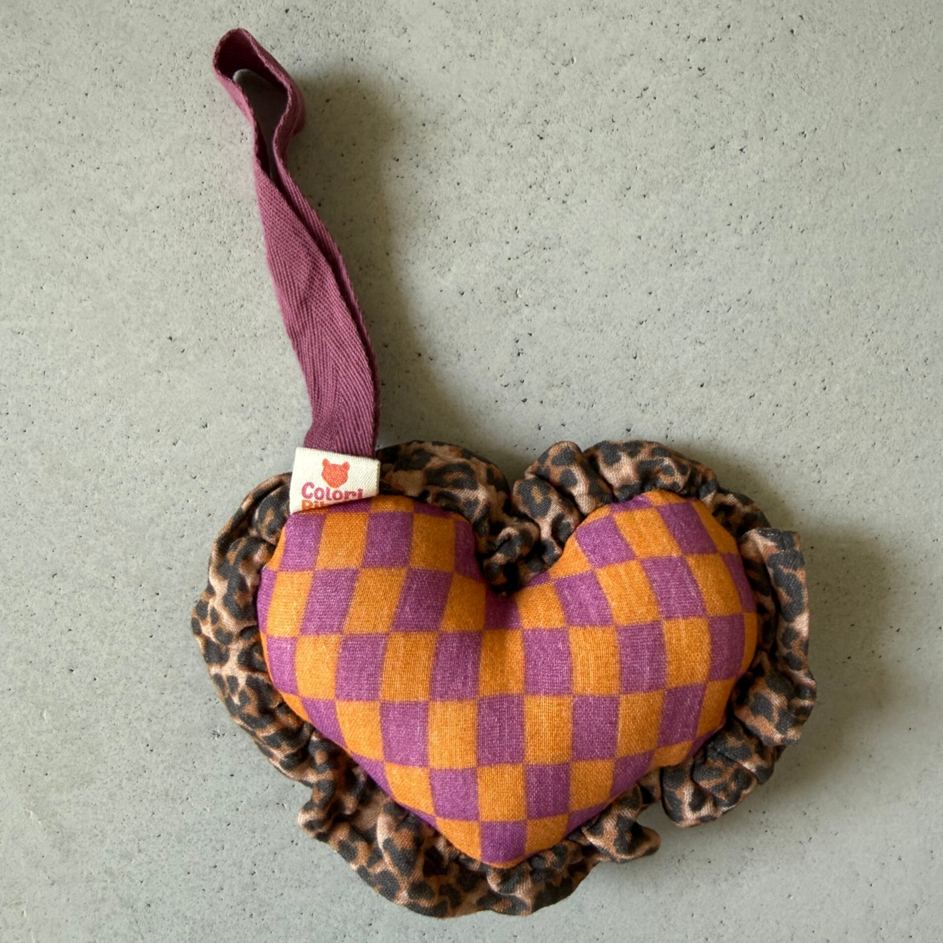 Mousseline hartje accessoire