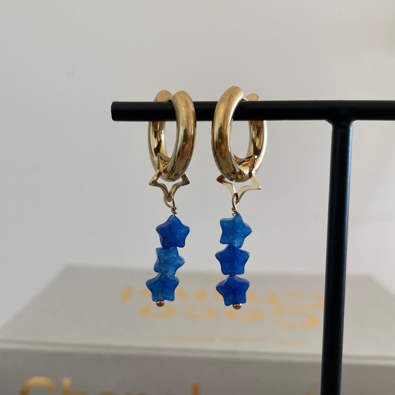 Blue stars Earrings