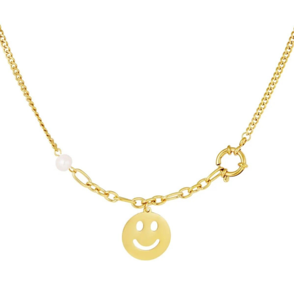 Smiley ketting