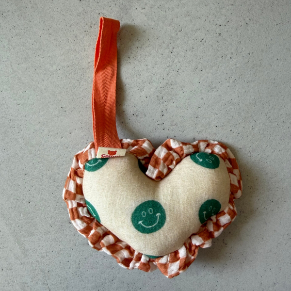 Mousseline hartje accessoire
