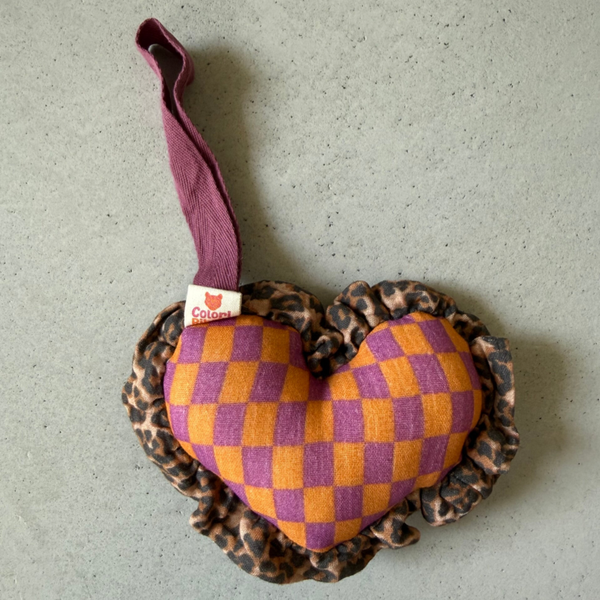 Mousseline hartje accessoire