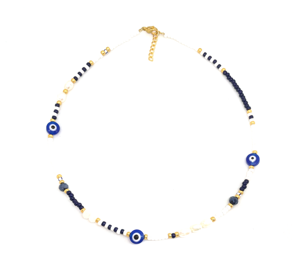 Blue eye Necklace