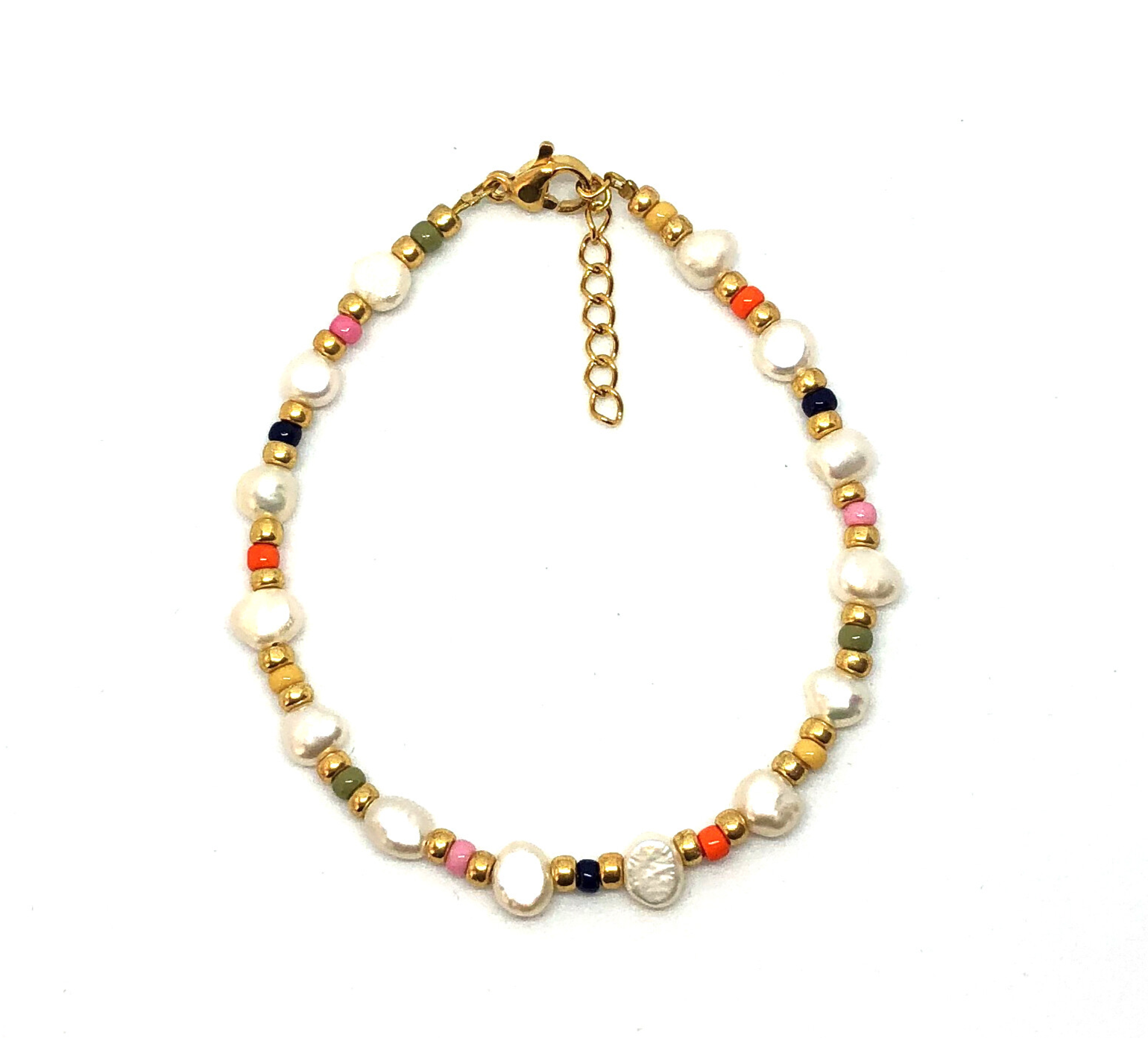 Colorful Pearl Bracelet
